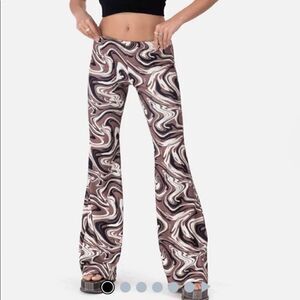 Rippley Flared Pants by Adika Size Small